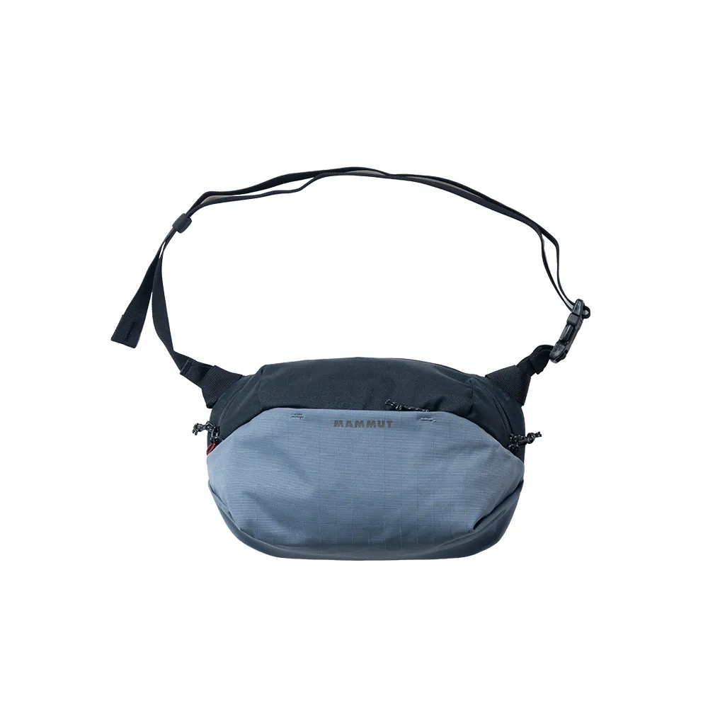 【Mammut 長毛象】Alto Waistpack 4 4L 防潑水可拆式隨身腰包 地層灰藍 #2810-01510