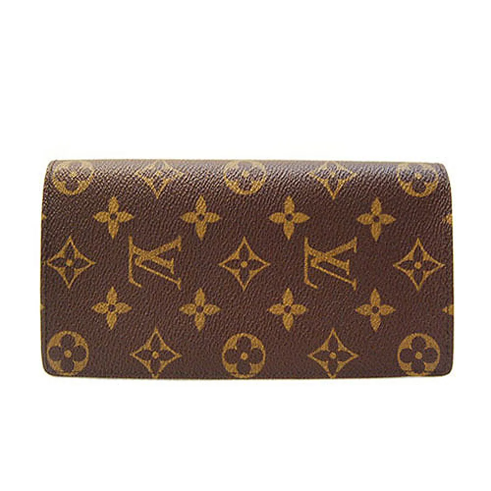 【Louis Vuitton 路易威登】M66540 Brazza經典Monogram印花帆布長夾