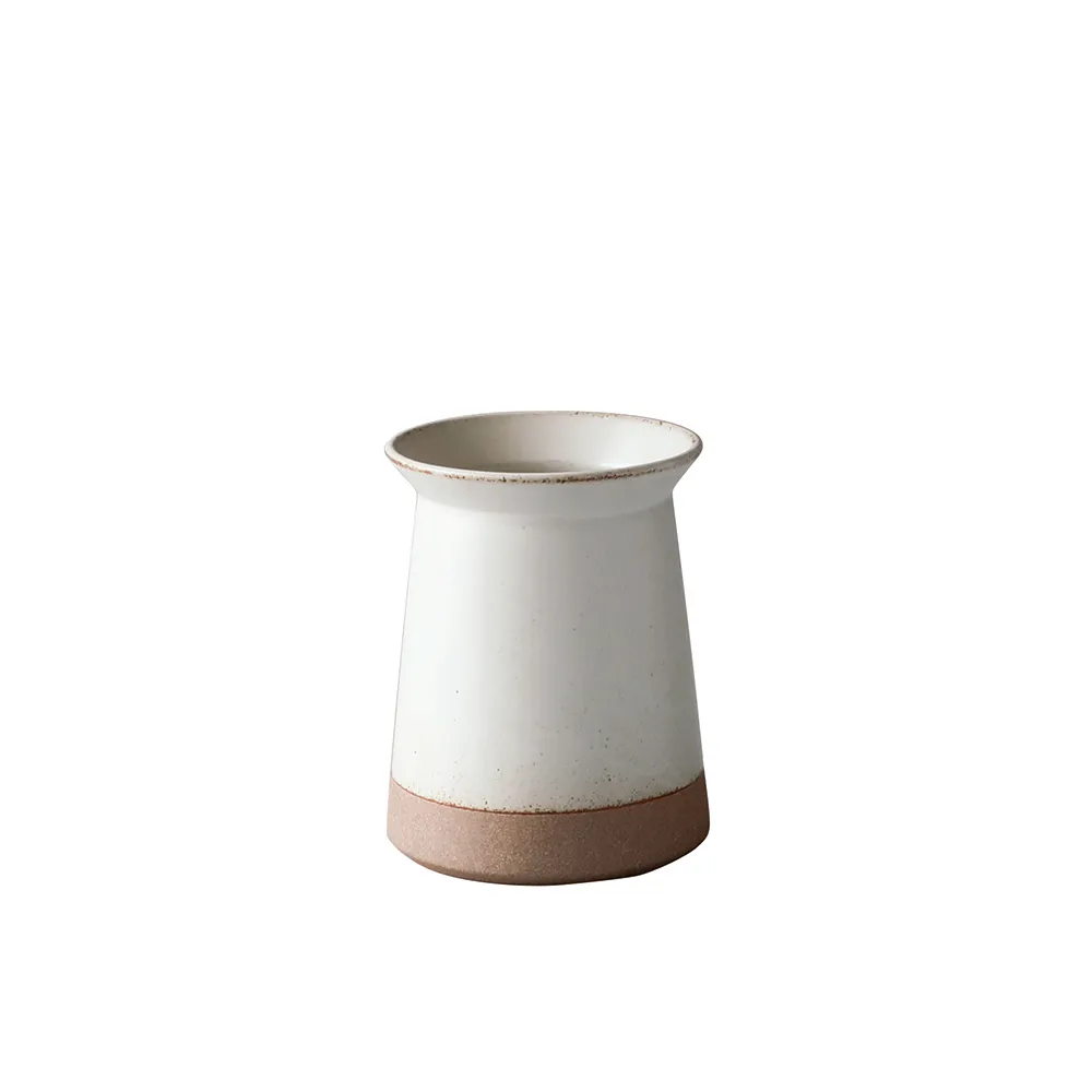 【Kinto】CLK-211陶瓷餐具收納筒6cm-白