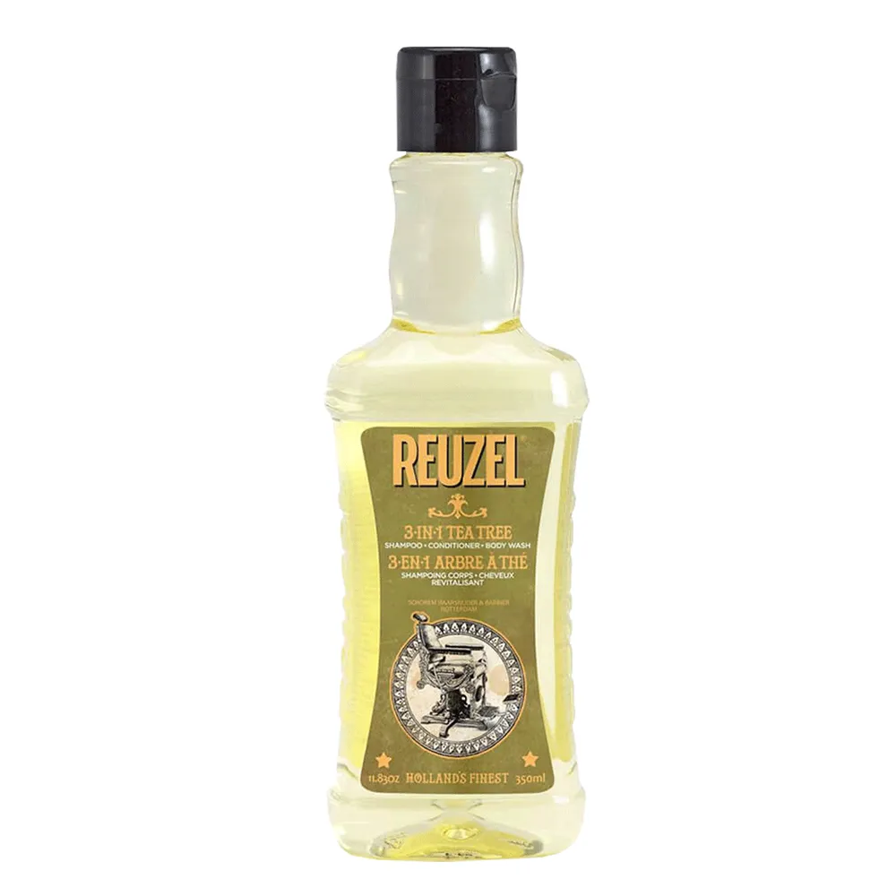 【REUZEL】3合1茶樹全能全身洗潤保濕髮浴(350ml)
