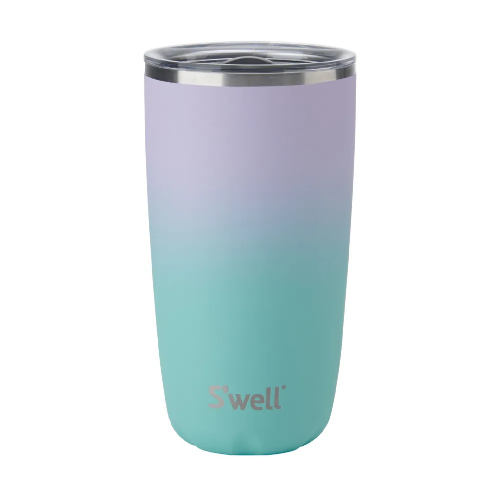 【S’well】美國 Tumbler不鏽鋼滑蓋保溫杯 粉彩薰衣草530ml / swell 保溫杯 保冰杯 直飲杯