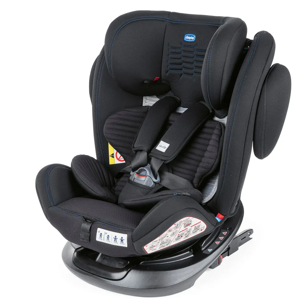 【Chicco】Unico Plus 0123 Isofix安全汽座限定版 0-12歲 可旋轉(MOMO限定)