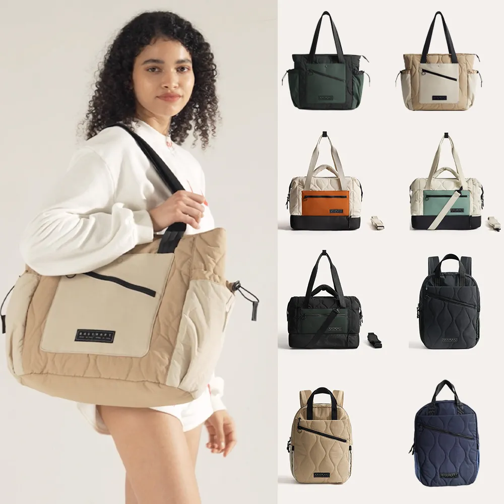 【BAGSMART】雙11 大容量防潑水機能後背包/手提包(托特包 登機 登山包)