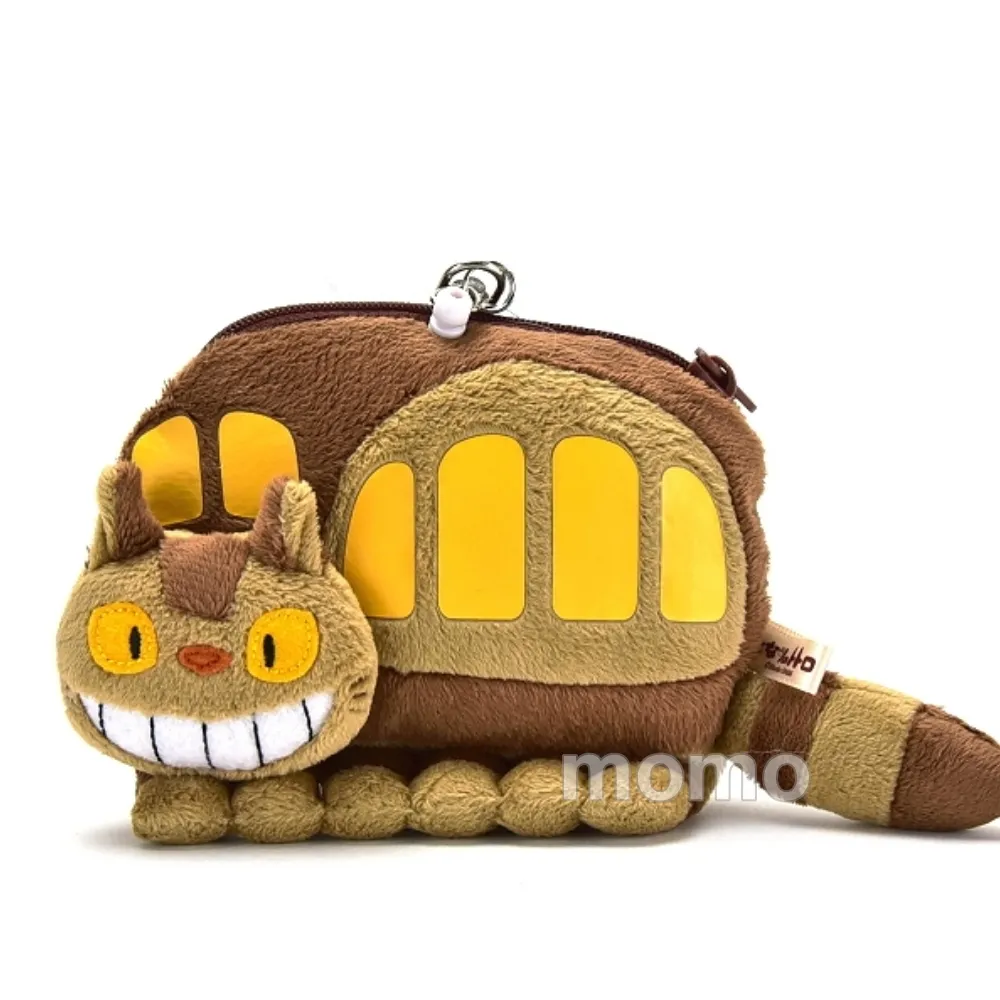 【宮崎駿】雙11 龍貓巴士-伸縮票卡包-平輸品