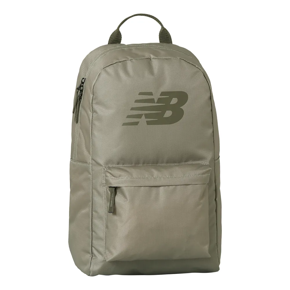 【NEW BALANCE】NB Bags 後背包 雙肩包 書包 隔層 運動 休閒 男 女 綠(LAB23097DEK-F)