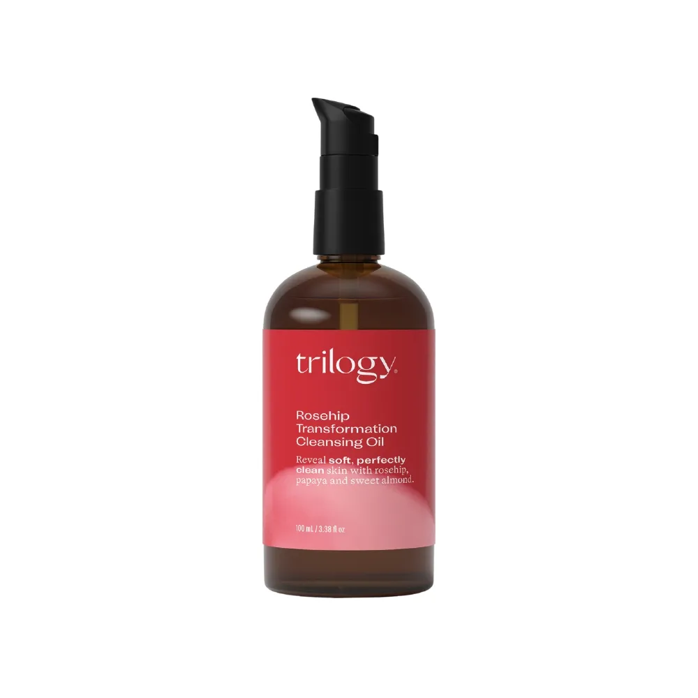 【trilogy】玫瑰果瞬效柔嫩潔顏油100mL(玫瑰果/卸妝油/清潔保養)