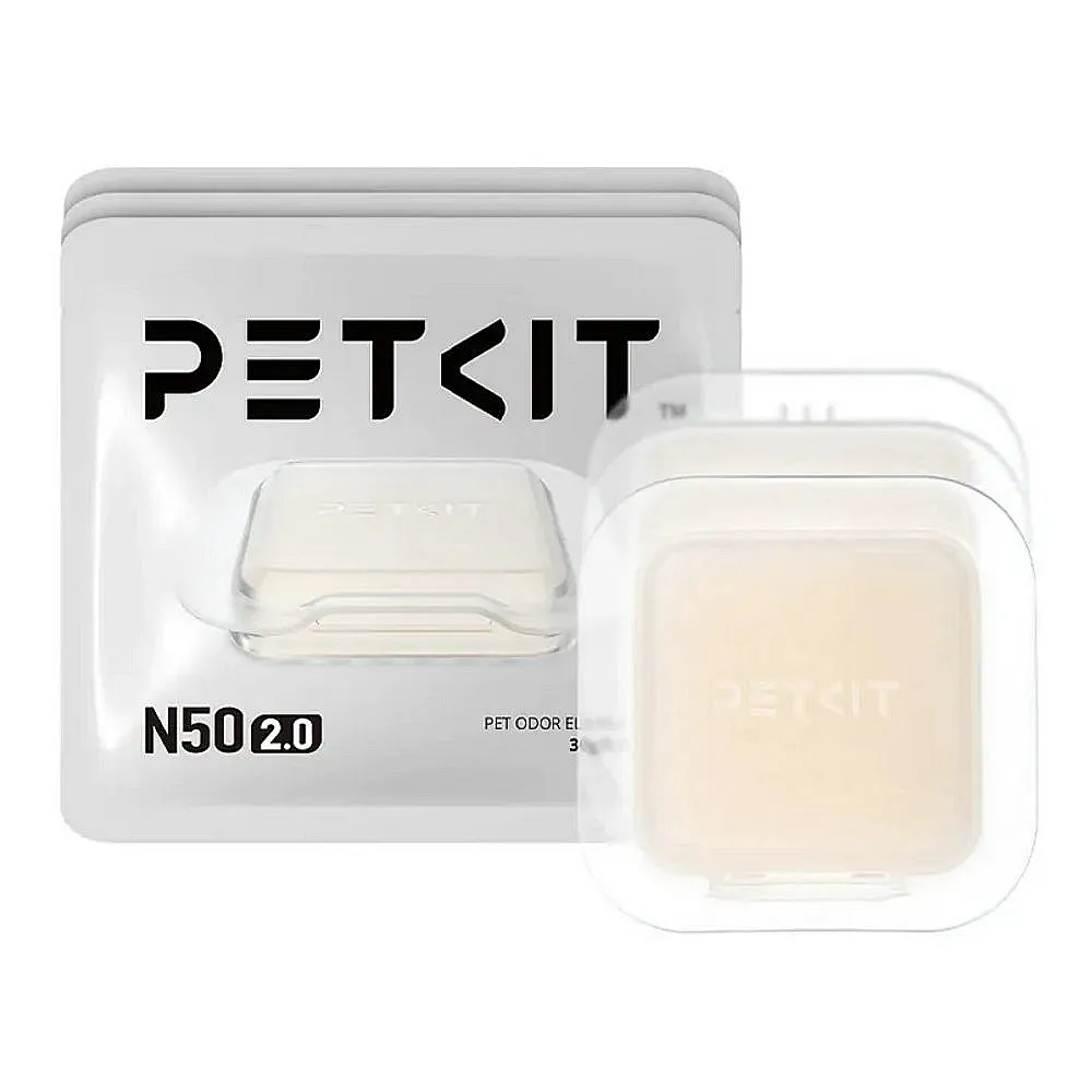 【Petkit 佩奇】台灣公司貨｜除臭小方N50 2.0 三入裝 *2入組(MAX、MAX2 貓砂機專用)