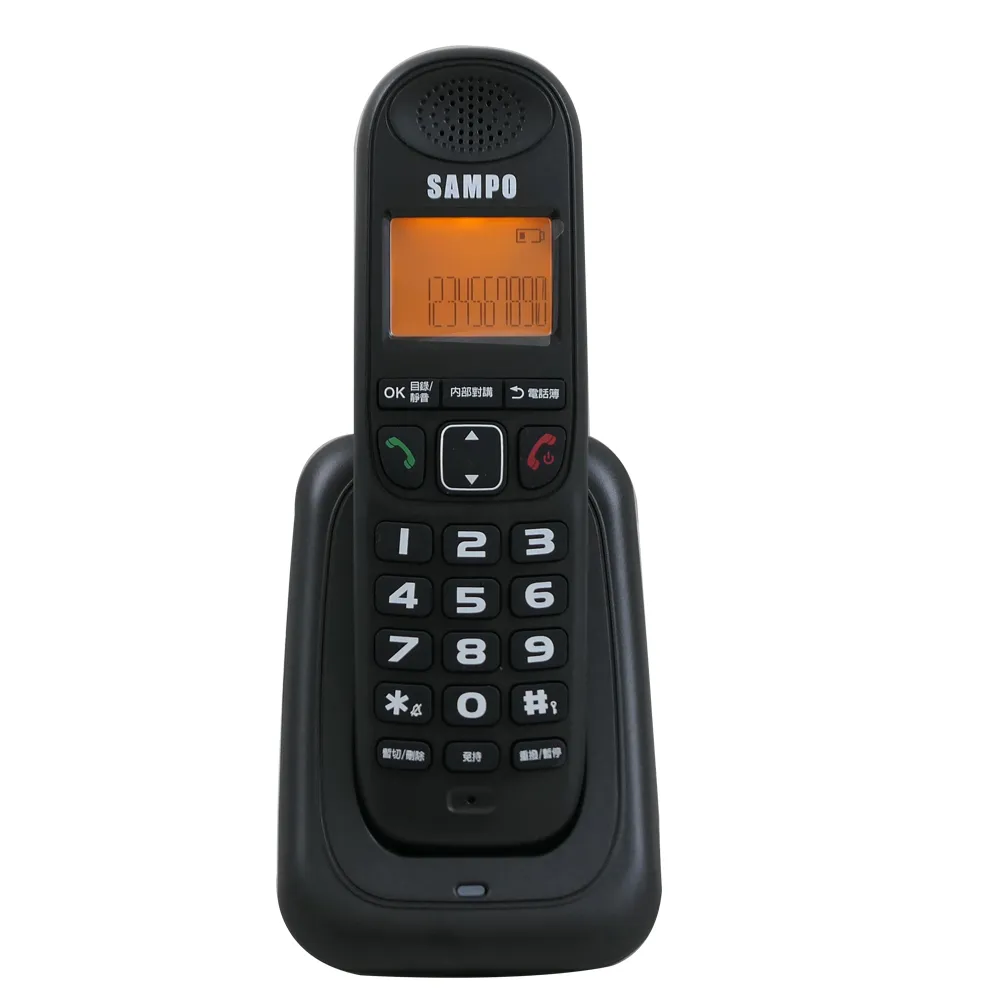 【SAMPO 聲寶】DECT數位式無線電話機(CT-W2203DL)