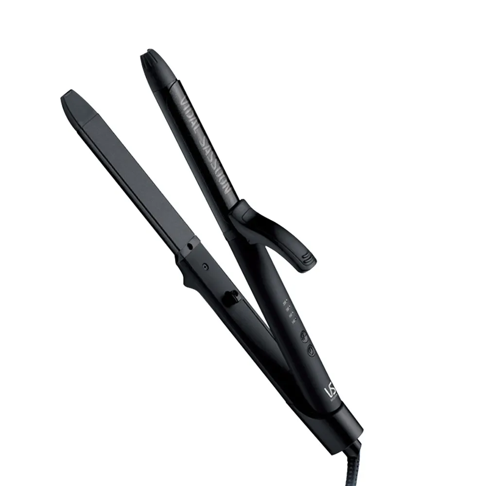 【VS 沙宣】25mm速熱負離子直捲兩用造型器/直捲髮夾(VSI-2550BW)