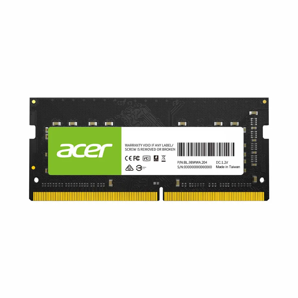 【Acer 宏碁】Acer 宏碁 SD100 DDR4 3200 8GB 筆記型記憶體