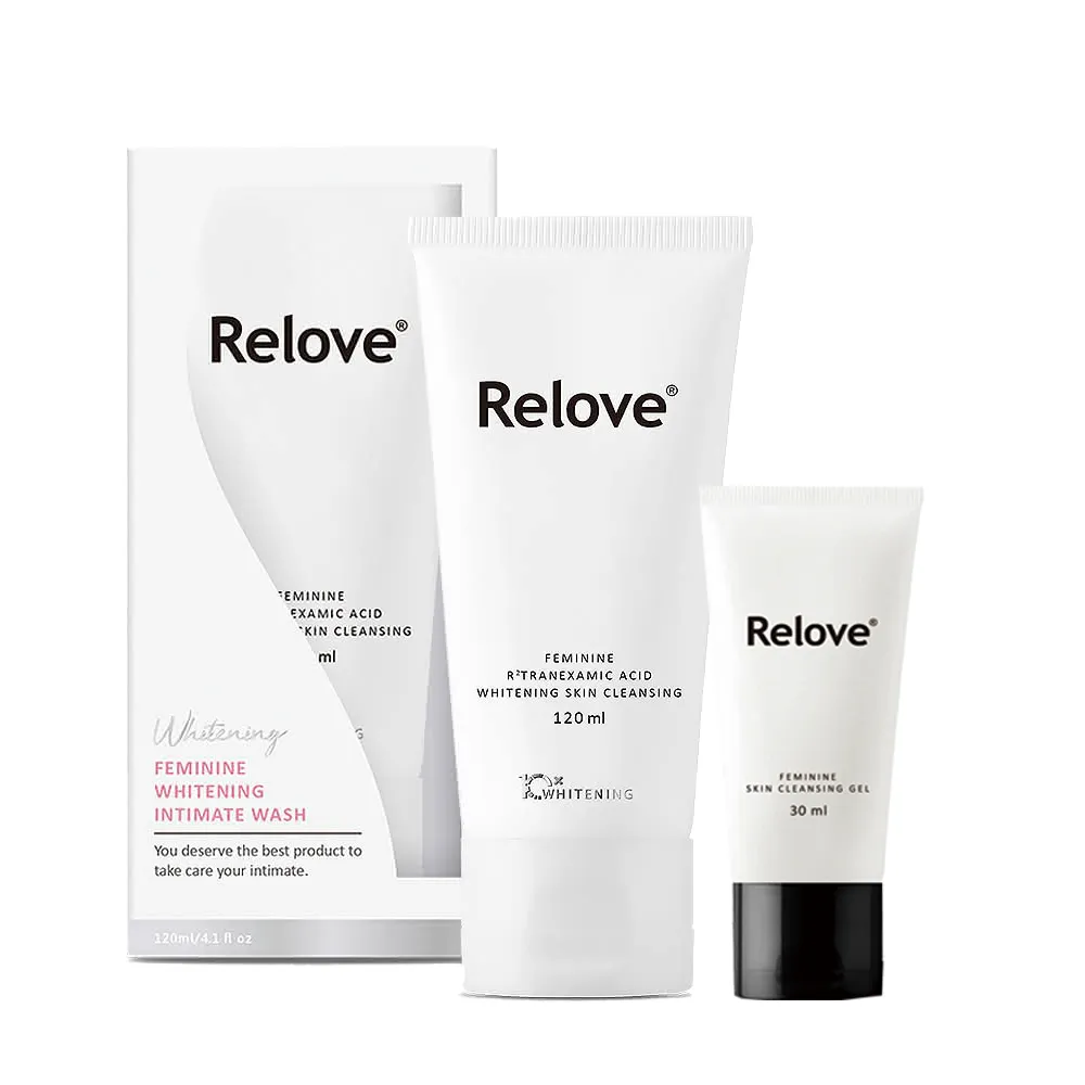 【Relove 官方直營】私密肌深層傳明酸淨白清潔凝露120ml+30ml(高濃度傳明酸 有效美白私密肌)
