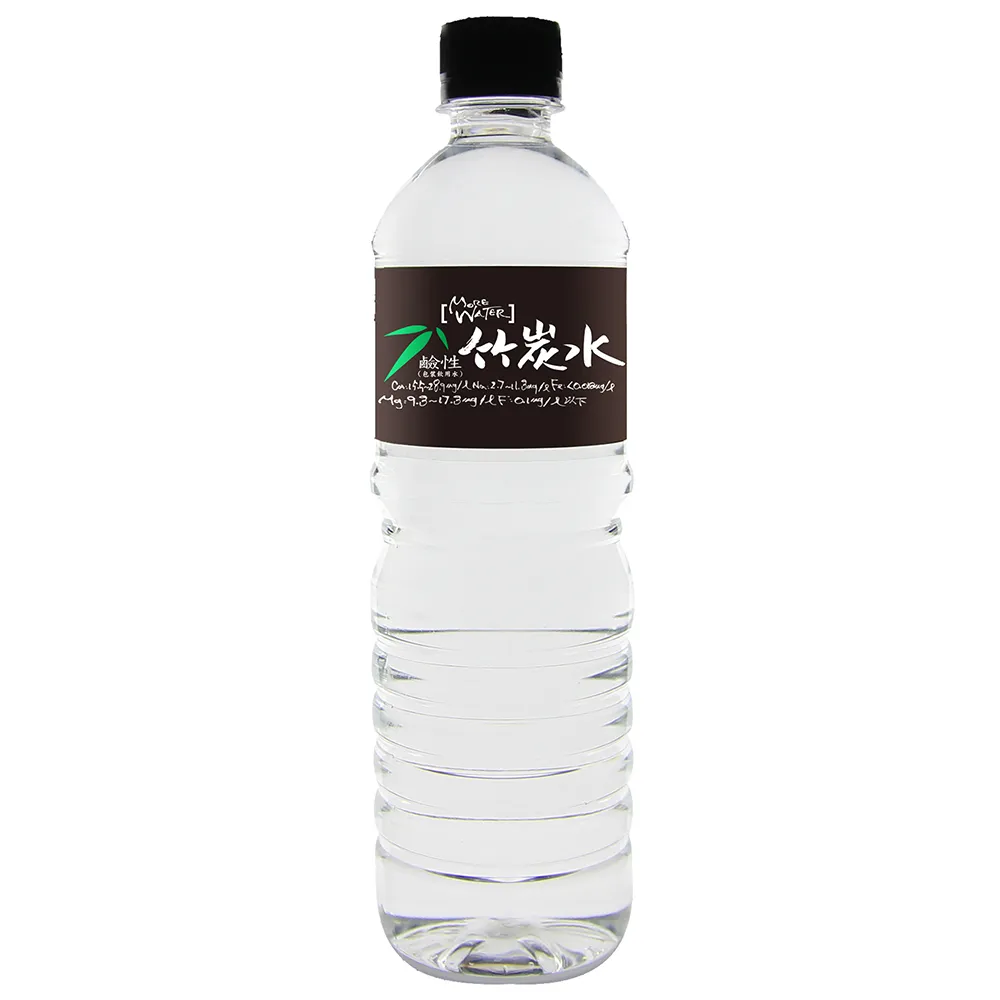 【味丹】多喝水鹼性竹炭水600mlx2箱共48入