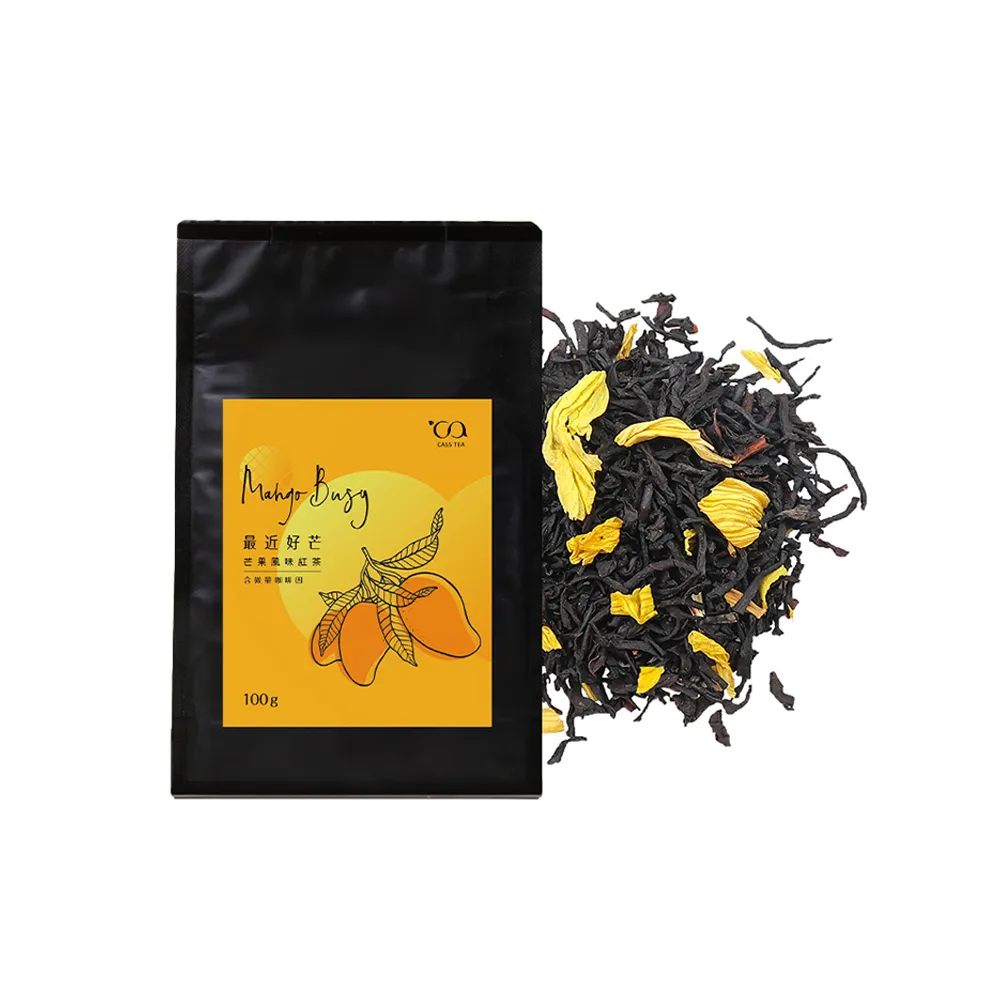 【CASS TEA】最近好芒 開心包/芒果紅茶(水果紅茶/清爽芒果風味/散茶100g)