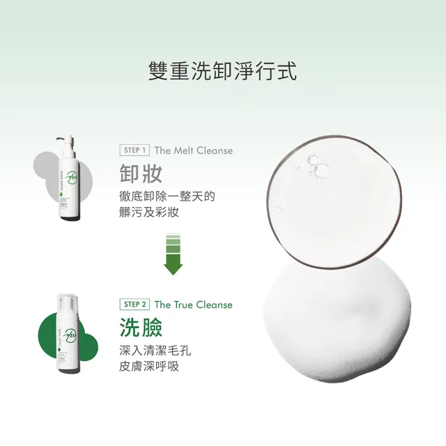 【荷麗美加】深層洗卸 UPA純淨水植萃控油淨膚組(控油洗卸凝膠 200ml+控油潔顏泡沫 150ml)