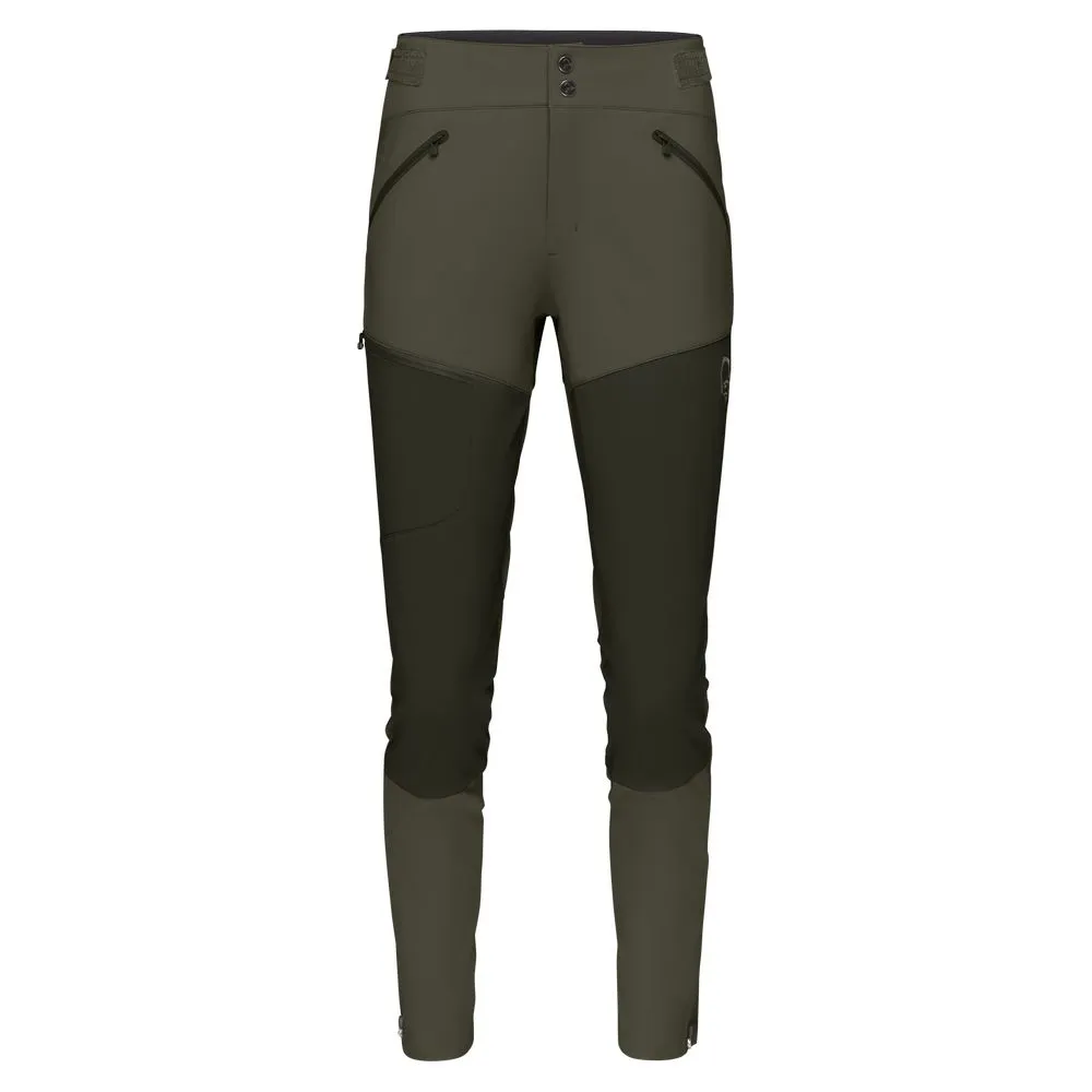 【NORRONA】falketind flex1 rugged slim 長褲 女款 深橄欖/松香綠