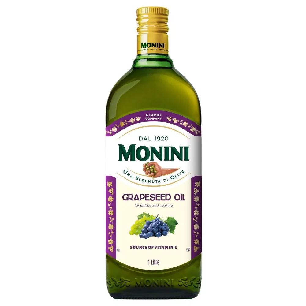 【Monini】莫尼尼葡萄籽油1000ml(義大利市佔第一名橄欖油品牌)