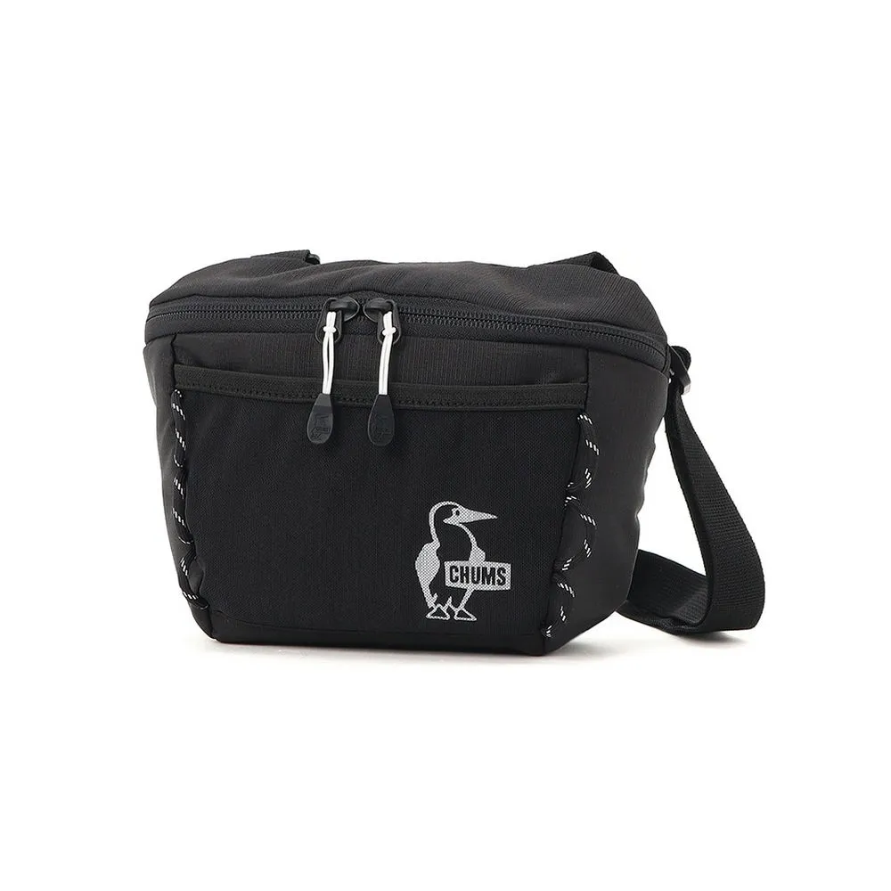 【CHUMS】CHUMS 休閒 Easy-Go Shoulder Bag肩背包(約1.5L) 黑色 男女 (CH604095K001)