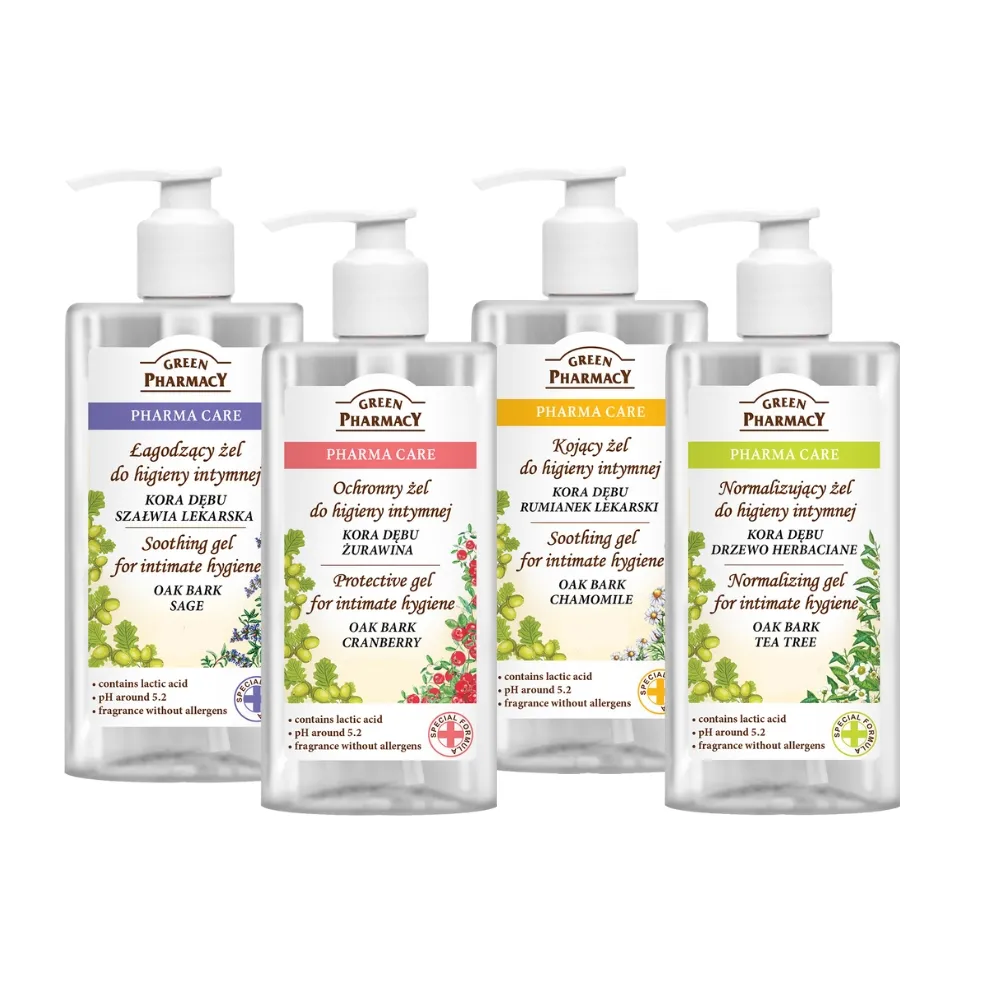 【GREEN PHARMACY 草本肌曜】經典私密潔膚露300ml(蔓越莓/洋甘菊/鼠尾草/茶樹)