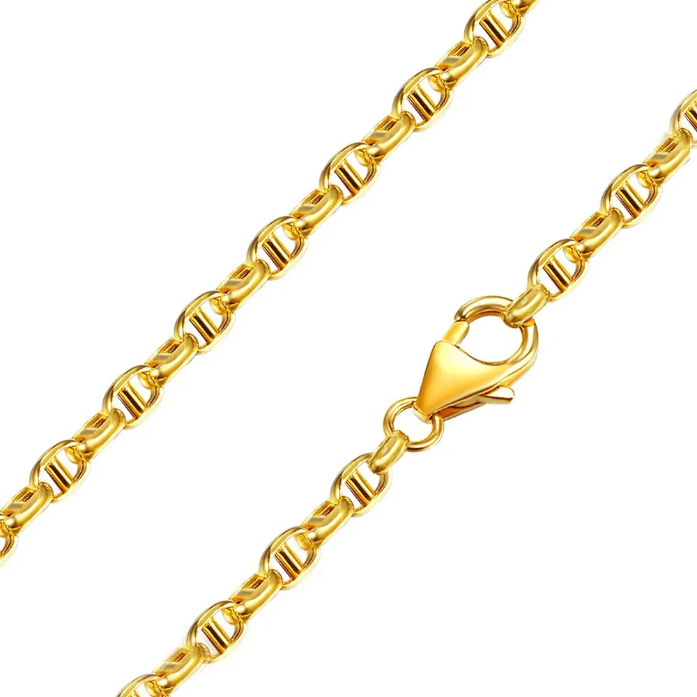【CC Diamond】愛馬仕風格 14K金豬鼻子項鍊(18吋)