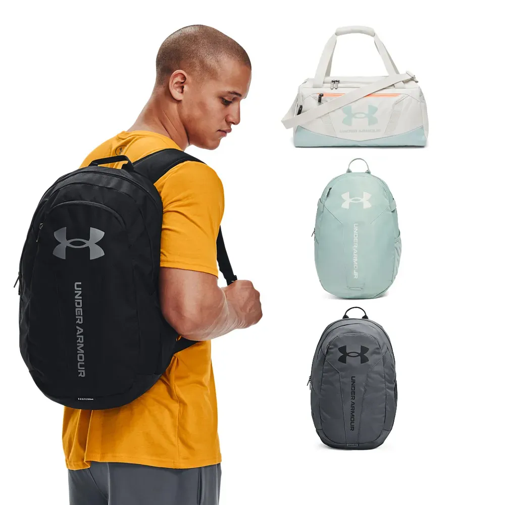 【UNDER ARMOUR】UA雙11精選 男女同款 Hustle Lite 後背包/旅行包/健身包(多款任選)