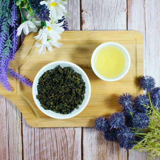 【龍源茶品】雙11推薦阿里山茶香奶韻金萱烏龍高山茶葉150gx6包(共1.5斤;無焙火;附提袋)