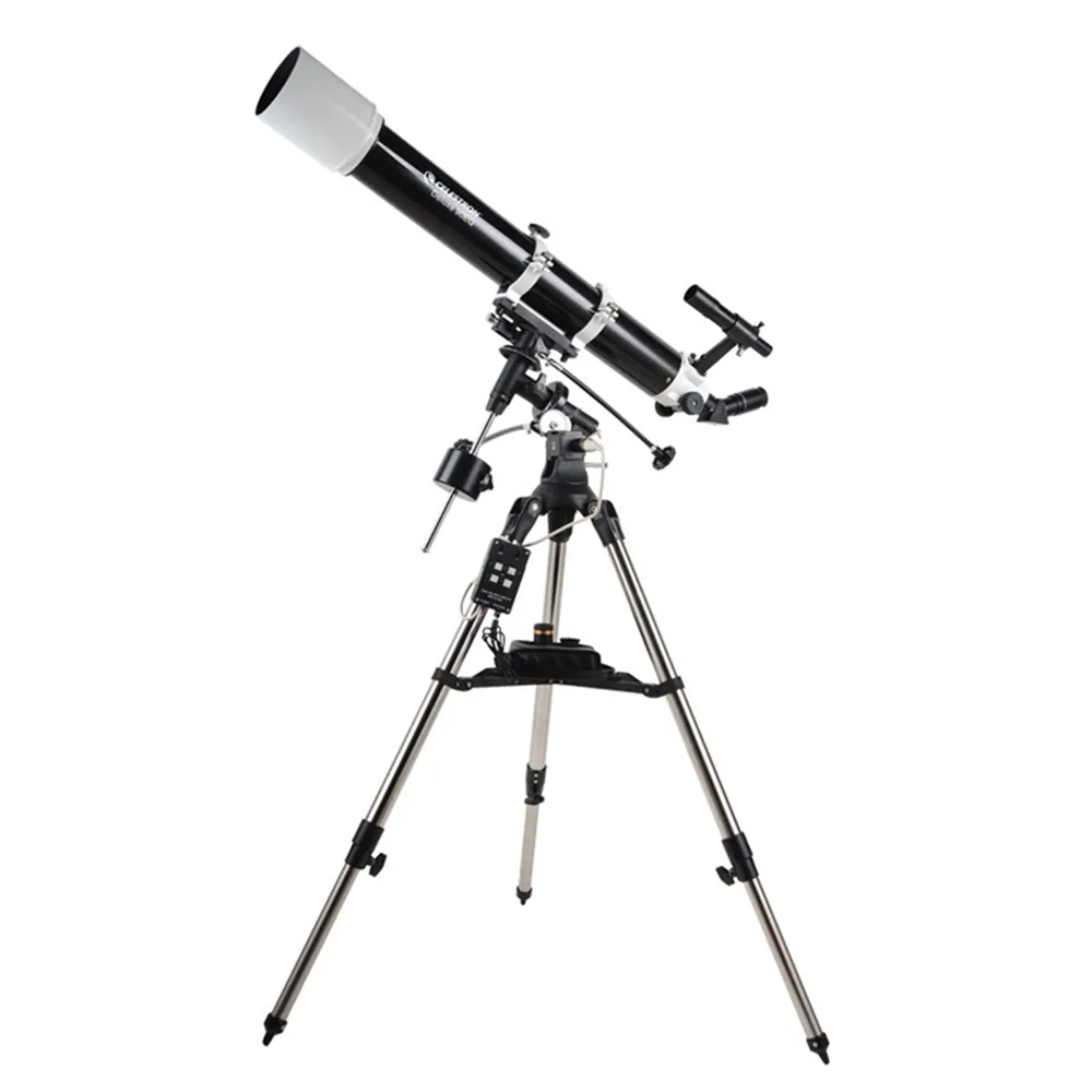 【CELESTRON】星特朗 90DX 折射式天文望遠鏡 赤道儀自動追蹤星體  GPS定位智慧尋星(觀星  天文 )