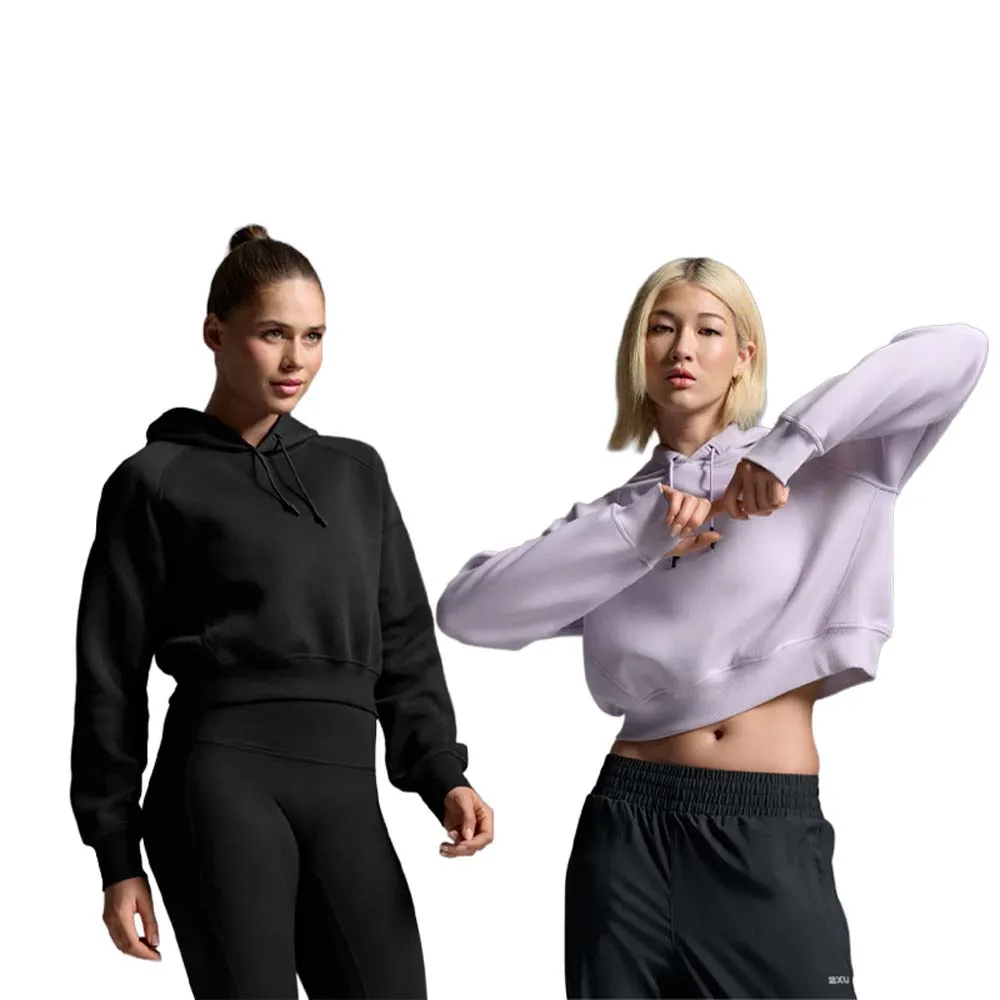 【2XU】W Form Smooth Spacer Crop Hoodie 女士 柔彈短版連帽衫(兩色任選)