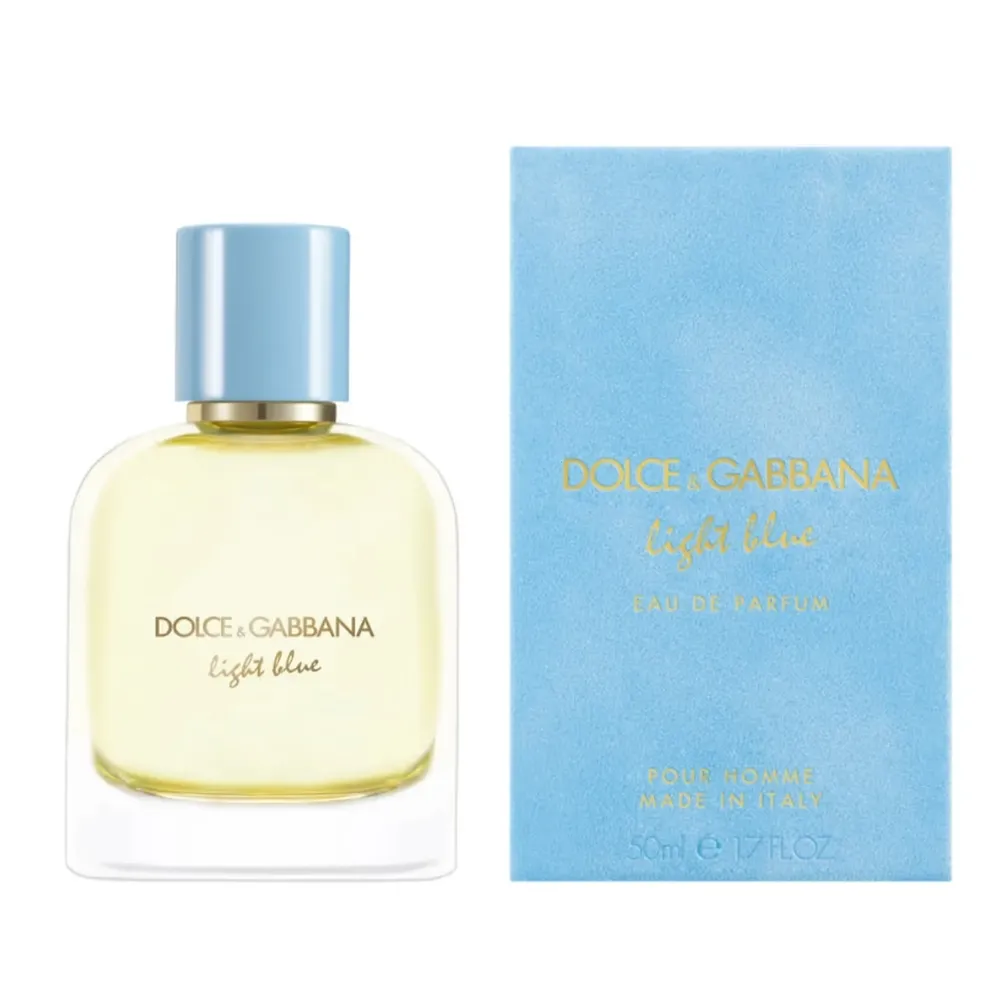 【DOLCE&GABBANA 杜嘉班納】D&G Beauty LIGHT BLUE 淺藍男性淡香精 50ml(專櫃公司貨)