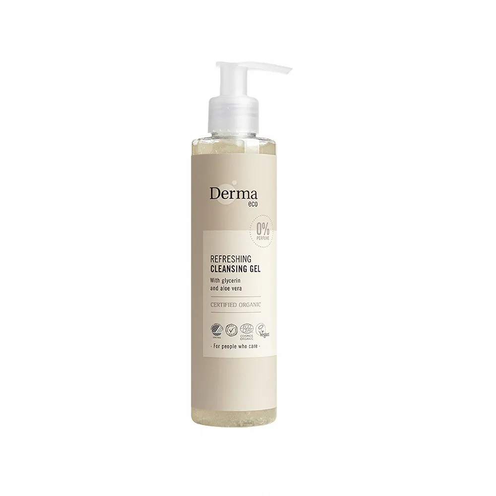 【Derma 丹麥德瑪】大地 Eco 有機蘆薈保濕潔顏露 200ml(天然成分 適合孕哺期間使用)