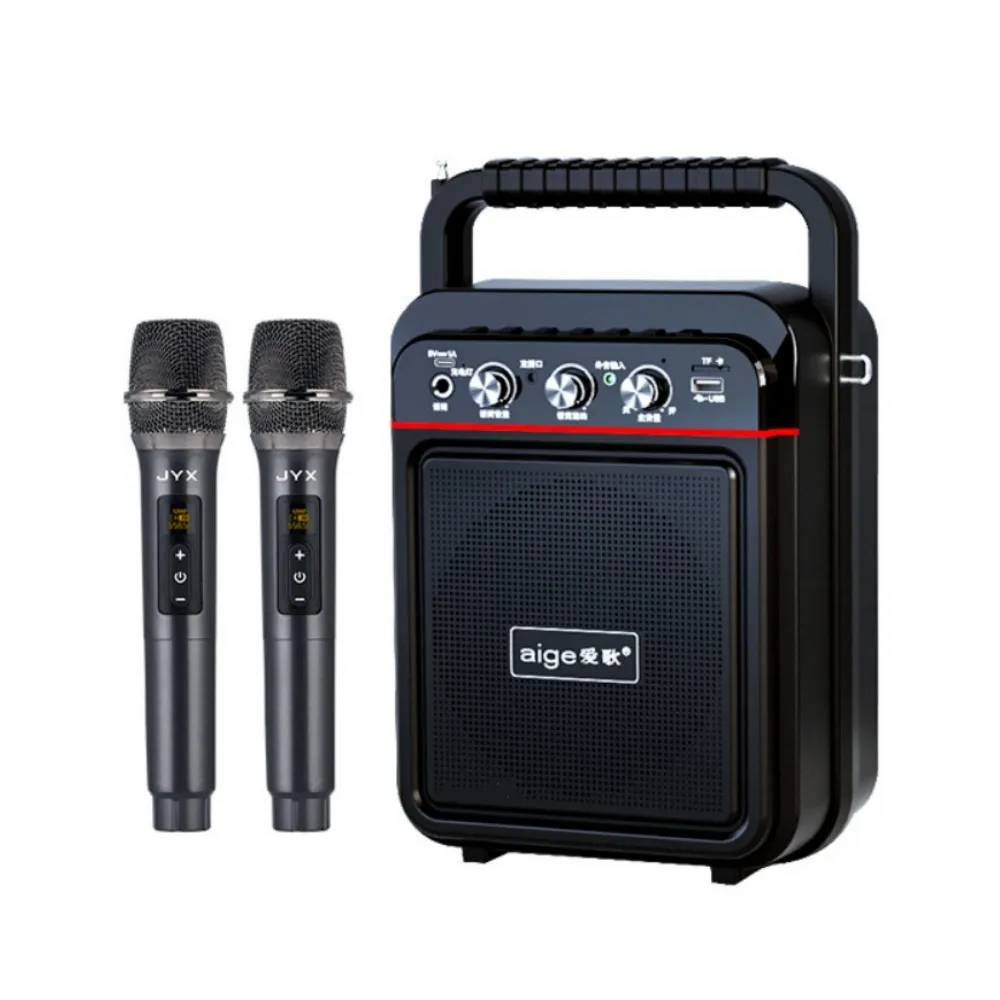 【諾必行】S60戶外K歌音響 藍牙便攜式音箱 聚會娛樂音響 5吋大喇叭音響 U段雙麥克風