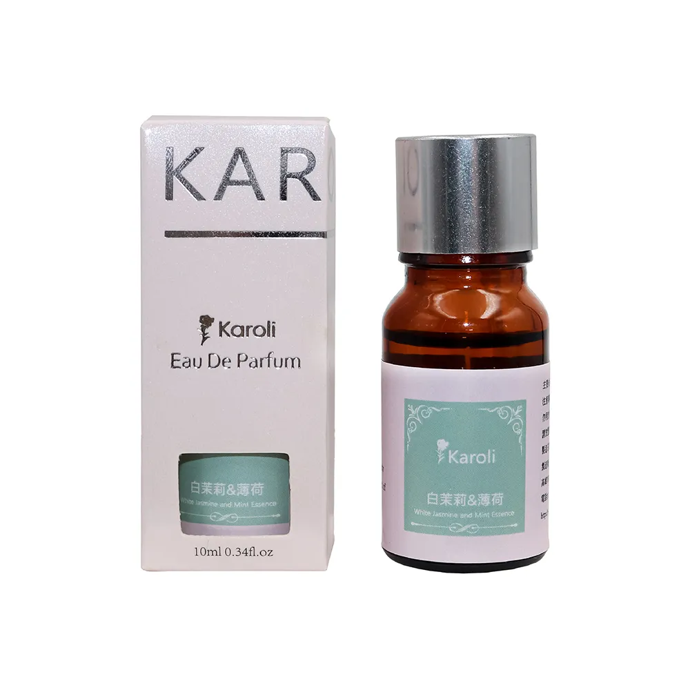 【Karoli 卡蘿萊】白茉莉薄荷 天然複方香精 2入組(10ml)