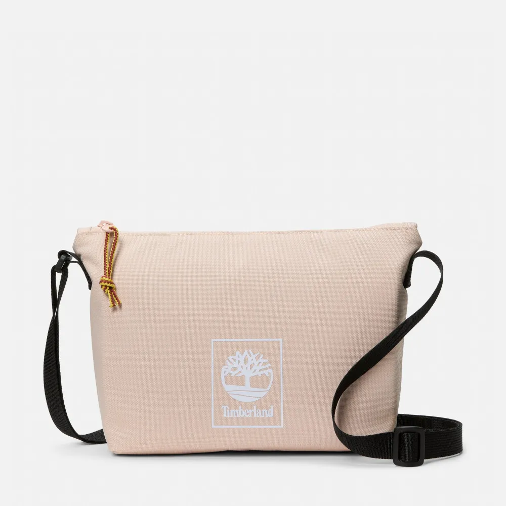 【Timberland】女款淺粉色側背小包(A5W2F662)