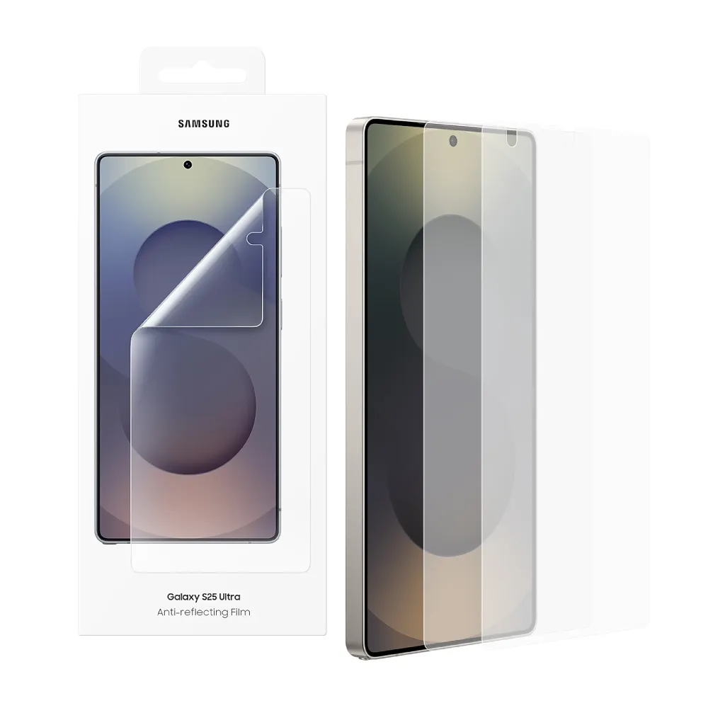 【Samsung 三星】Galaxy S25 Ultra 原廠抗反光螢幕保護貼  -內附 2片保貼(EF-US938)