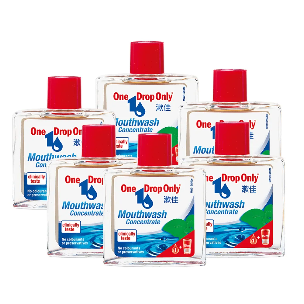 【德國漱佳】濃縮漱口水 25ml x6入