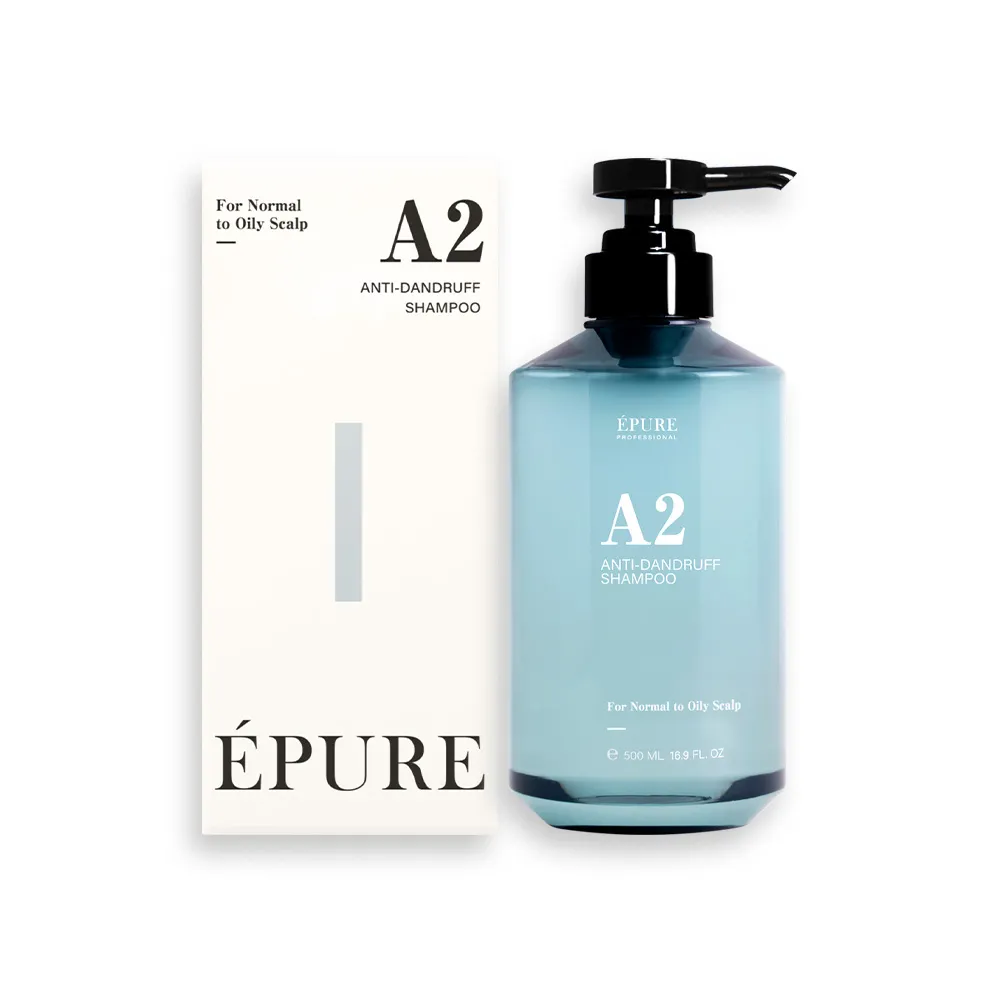 【EPURE】A2 積雪草淨屑洗髮露500ml (油性混和肌/抗頭皮屑/強化防禦)