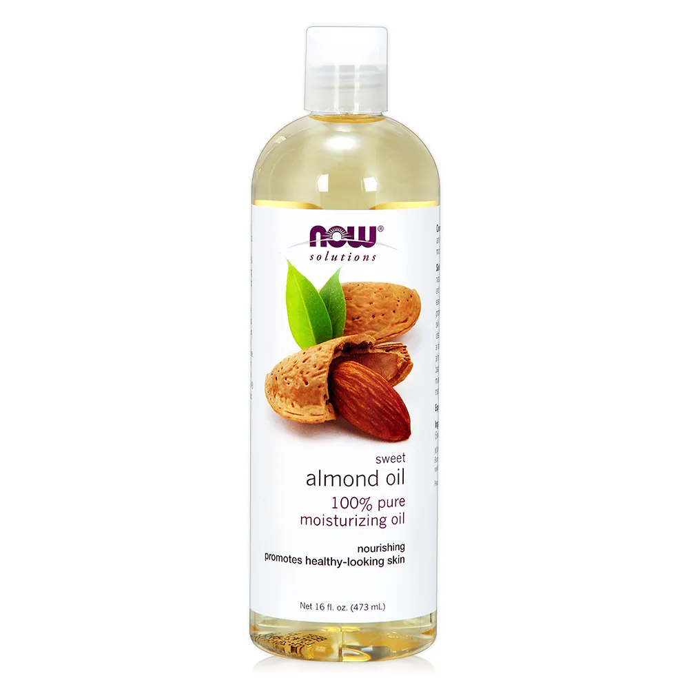 【NOW 健而婷】甜杏仁油Sweet Almond Oil(16 oz / 473 ml)