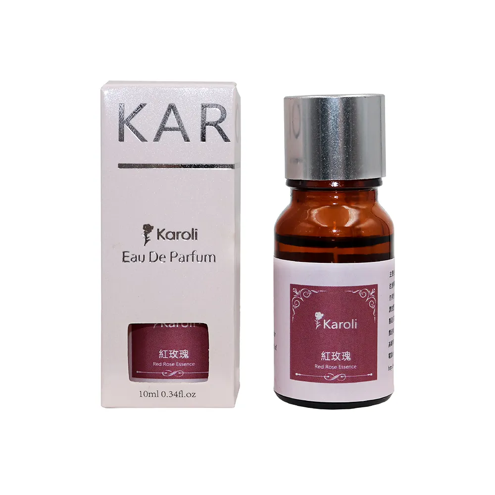 【Karoli 卡蘿萊】紅玫瑰 天然複方香精 2入組(10ml)