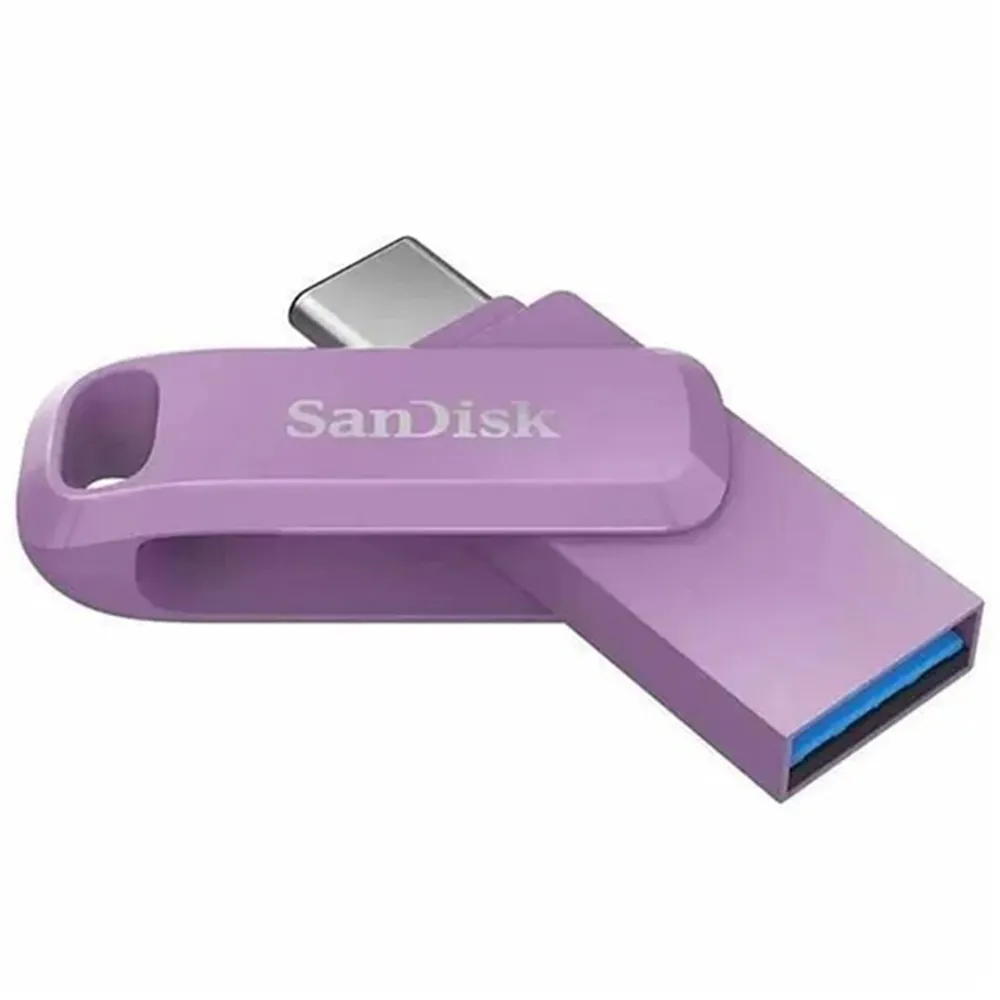 【SanDisk 晟碟】512GB Ultra GO TYPE-C SDDDC3 紫色 USB 3.2 雙用 隨身碟