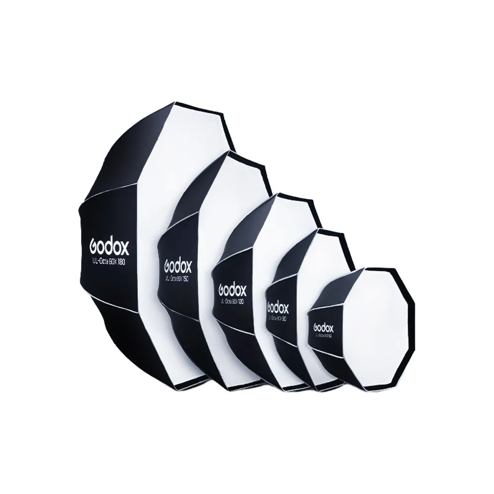 【Godox 神牛】UL-BOX-Octa-150 傘式八角快收柔光罩 (含網格、導光碟)(公司貨)