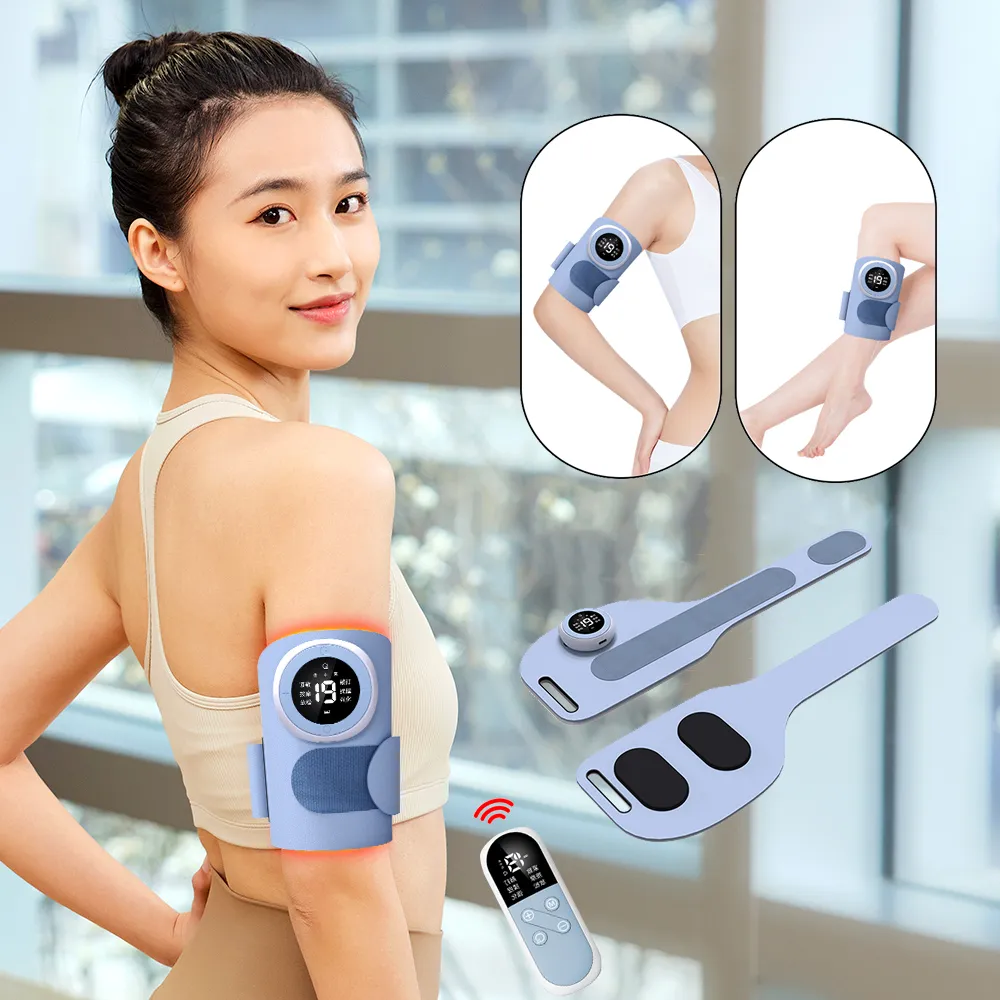 【ANTIAN】震動熱敷手臂按摩儀 全包裹手臂按摩機 保暖按摩放鬆器 三檔熱敷暖手器