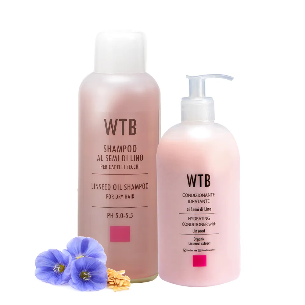 【昂賽芙】強化滋養 強健髮根 洗髮潤髮組(亞麻籽洗髮精1000ml+亞麻籽潤髮乳500ml)
