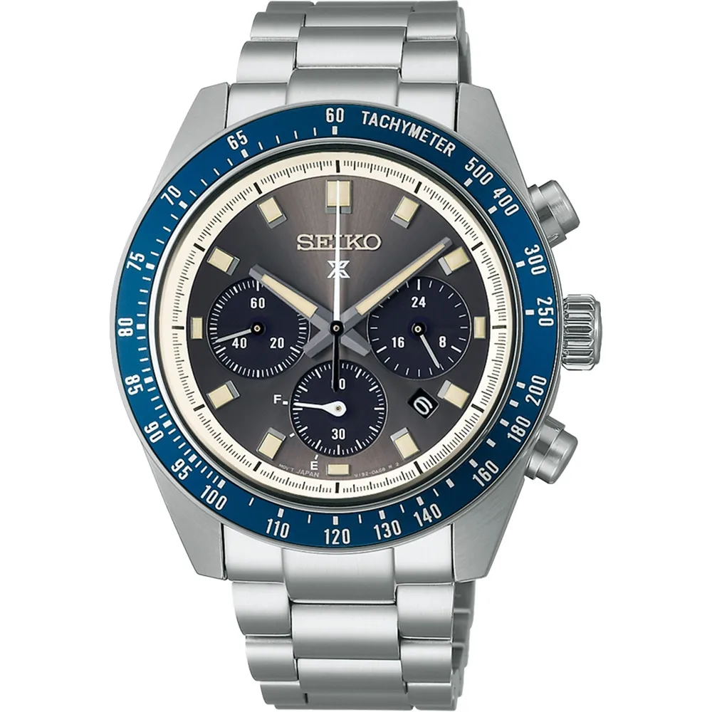 【SEIKO 精工】rospex SPEEDTIMER 限量 太陽能計時錶  禮物  手錶(SSC939P1/V192-0AH0Z)
