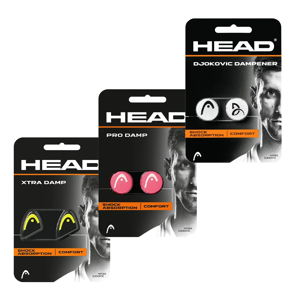 【HEAD】網球拍避震器 3卡組合 285704 285511 285515(DJOKOVIC/XTRA/PRO)