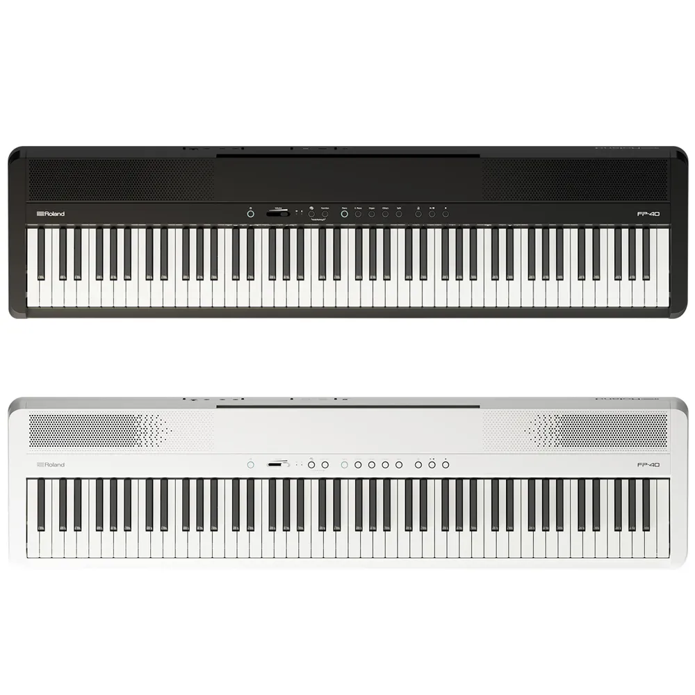 【ROLAND 樂蘭】最新款FP-40 數位鋼琴-單機組黑白任選 ｜ 原廠贈品+保固 ｜全廠公司貨