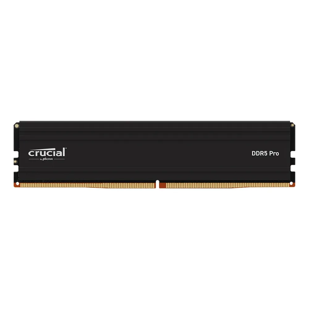 RAM+MB組合★【美光】PRO D5 5600 48G 超頻桌上型記憶體(黑散熱片)+ASUS B850主機板