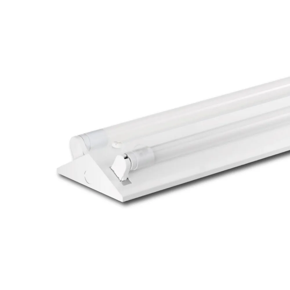 【東亞照明】LED T8 4尺*2管 山型燈 含燈管 白光 2入組(LED T8 4尺 2管 山形燈 吸頂燈)