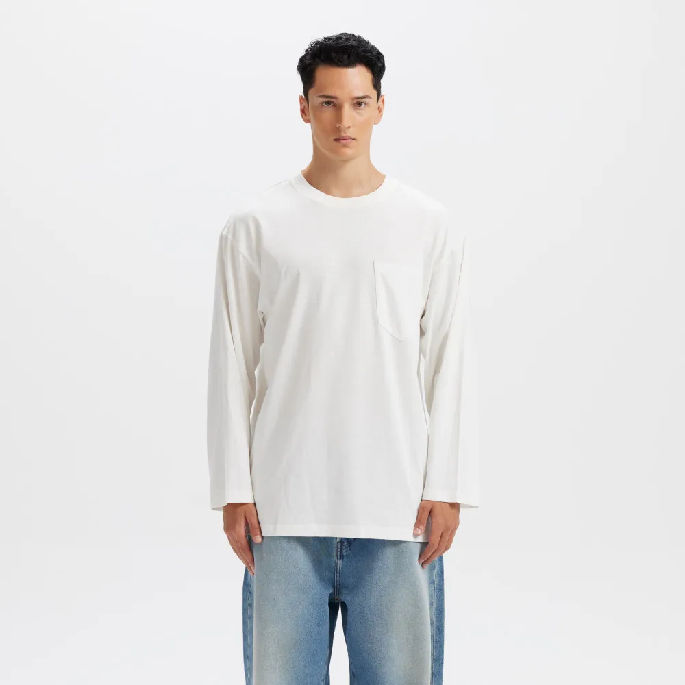 【LEVIS】Workwear 工裝系列 男款 長袖 Tee恤 小logoT 上衣 熱賣單品 003L1-0000