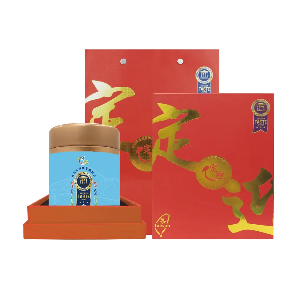 【iTQi 定迎】梨山75gx1罐紅色天地盒x1組御用皇家指定精選國禮禮盒組
