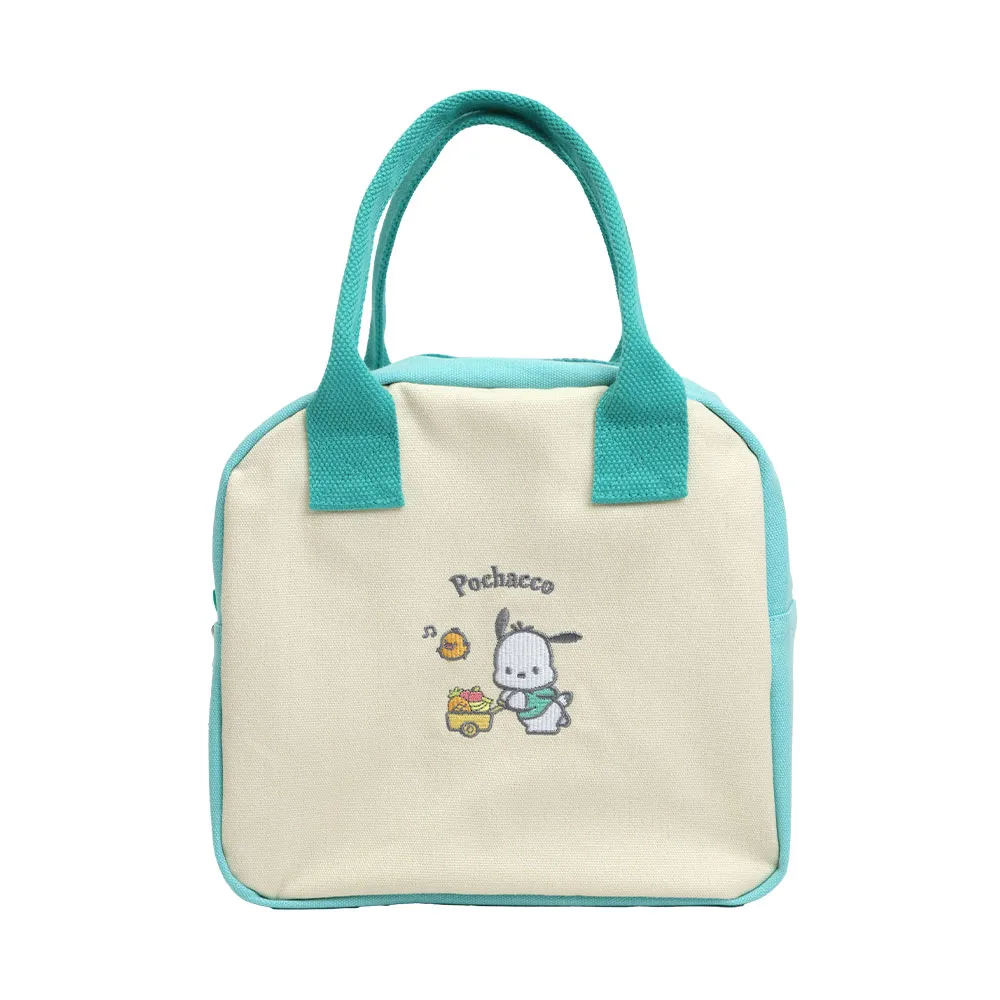 【HOUSUXI 舒希】三麗鷗系列刺繡保溫餐袋-A3(任選)