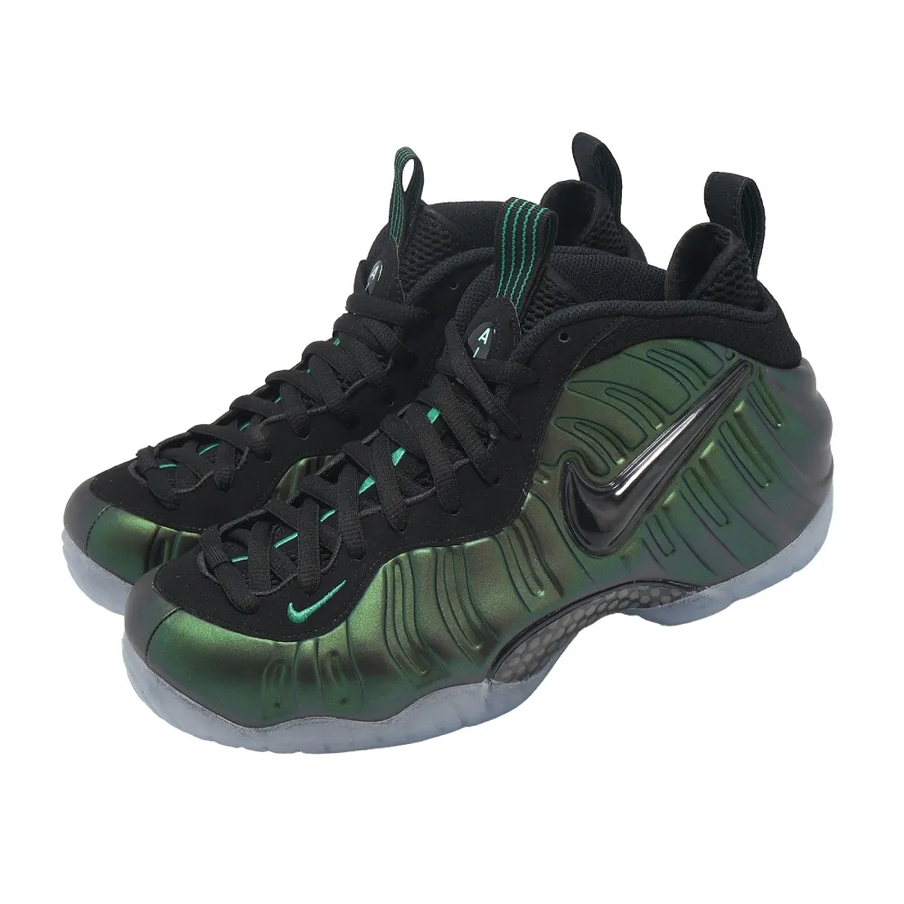 【NIKE 耐吉】休閒鞋 Air Foamposite Pro 男鞋 綠 太空鞋 復古 氣墊 果凍底(HF0794-300)